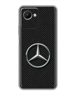 Чехол для Realme C30s с картинкой «Карбоновый Mercedes стиль» Чехол для Realme C30s с картинкой «Карбоновый Mercedes стиль»