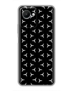 Чехол для Realme C30s с картинкой «Mercedes паттерн звезд» Чехол для Realme C30s с картинкой «Mercedes паттерн звезд»