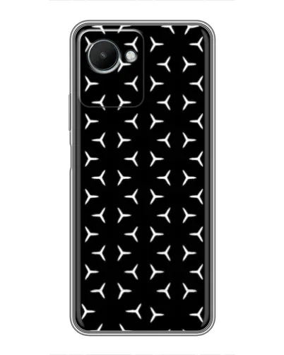 Чехол для Realme C30s с картинкой «Mercedes паттерн звезд» Чехол для Realme C30s с картинкой «Mercedes паттерн звезд»
