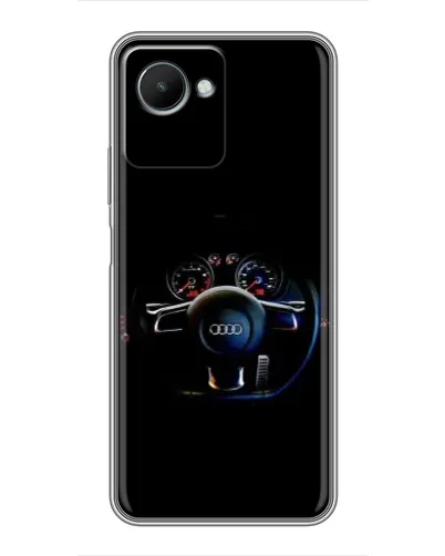 Чохол для Realme C30s з картинкою «Салон Audi — кермо» Чохол для Realme C30s з картинкою «Салон Audi — кермо»