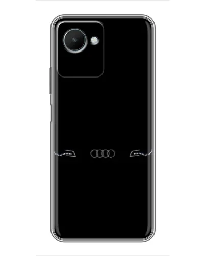 Чохол для Realme C30s з картинкою «Audi — світловий підпис» Чохол для Realme C30s з картинкою «Audi — світловий підпис»