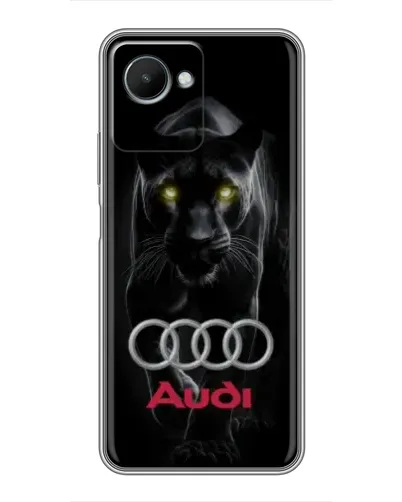 Чохол для Realme C30s з картинкою «Пантера та Audi» Чохол для Realme C30s з картинкою «Пантера та Audi»