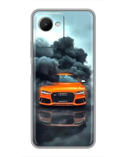 Чохол для Realme C30s з картинкою «Audi у хмарах диму» Чохол для Realme C30s з картинкою «Audi у хмарах диму»