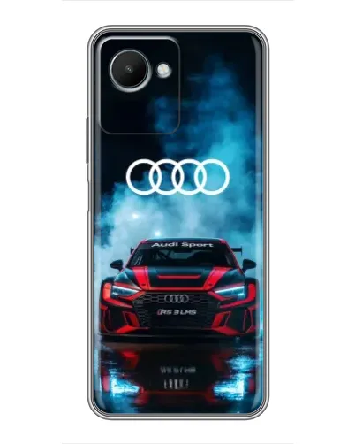 Чохол для Realme C30s з картинкою «Audi Sport — неон» Чохол для Realme C30s з картинкою «Audi Sport — неон»