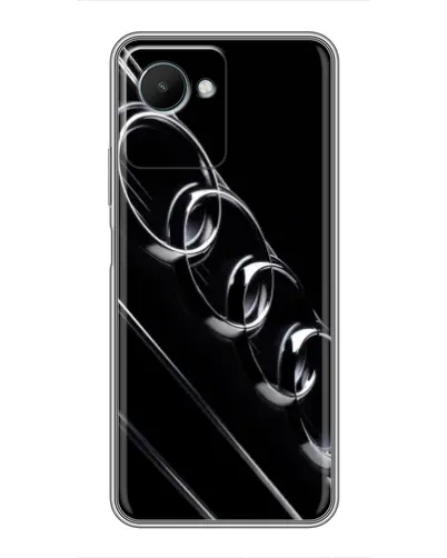 Чохол для Realme C30s з картинкою «Audi — абстрактні кільця» Чохол для Realme C30s з картинкою «Audi — абстрактні кільця»