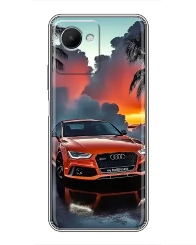 Чохол для Realme C30s з картинкою «Audi — захід сонця» Чохол для Realme C30s з картинкою «Audi — захід сонця»