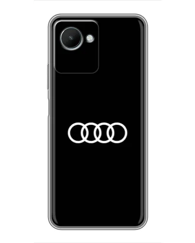 Чохол для Realme C30s з картинкою «Audi White Logo» Чохол для Realme C30s з картинкою «Audi White Logo»