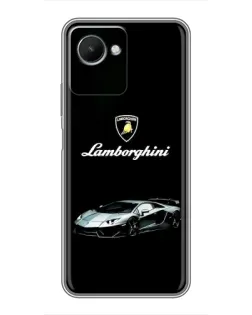 Чехол для Realme C30s с картинкой «Логотип Lamborghini классика» Чехол для Realme C30s с картинкой «Логотип Lamborghini классика»