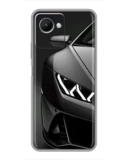 Чехол для Realme C30s с картинкой «Lamborghini фары детализация» Чехол для Realme C30s с картинкой «Lamborghini фары детализация»