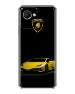 Чехол для Realme C30s с картинкой «Lamborghini желтый акцент» Чехол для Realme C30s с картинкой «Lamborghini желтый акцент»