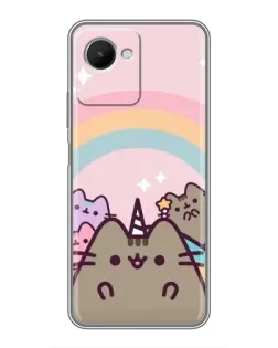 Чохол для Realme C30s з картинкою «Єдиноріг Pusheen»