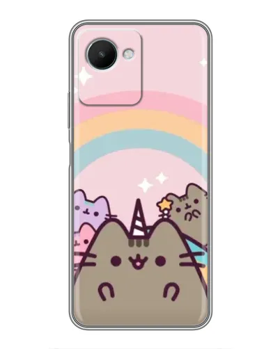 Чохол для Realme C30s з картинкою «Єдиноріг Pusheen» Чохол для Realme C30s з картинкою «Єдиноріг Pusheen»