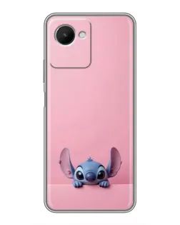 Чехол для Realme C30s с картинкой «Stitch выглядывает» Чехол для Realme C30s с картинкой «Stitch выглядывает»