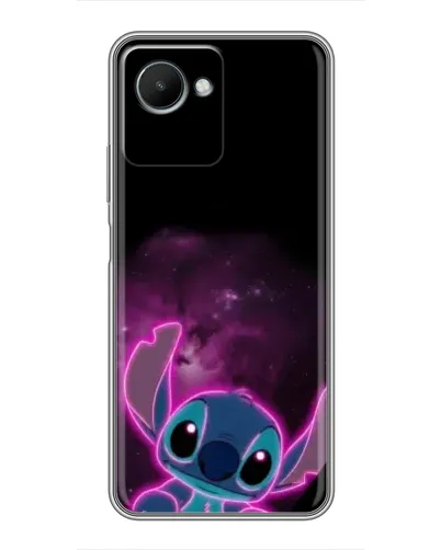 Чехол для Realme C30s с картинкой «Неоновый Stitch» Чехол для Realme C30s с картинкой «Неоновый Stitch»