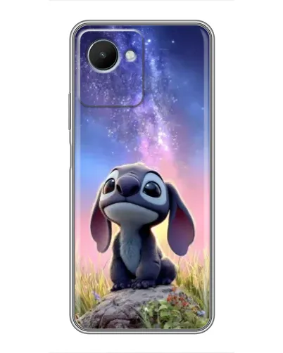Чехол для Realme C30s с картинкой «Стич на рассвете» Чехол для Realme C30s с картинкой «Стич на рассвете»
