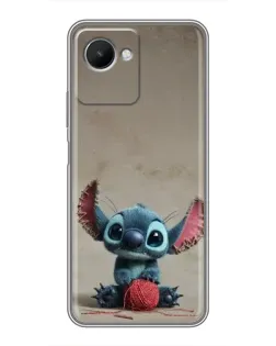 Чехол для Realme C30s с картинкой «Стич на коричневом фоне» Чехол для Realme C30s с картинкой «Стич на коричневом фоне»