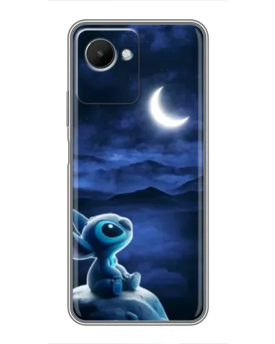 Чехол для Realme C30s с картинкой «Лунная ночь Стича» Чехол для Realme C30s с картинкой «Лунная ночь Стича»