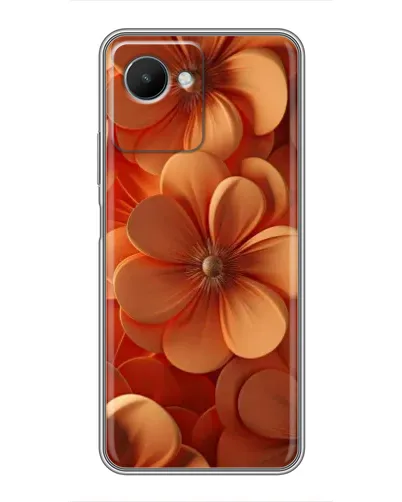 Чехол для Realme C30s с картинкой «Оранжевый макро цветок» Чехол для Realme C30s с картинкой «Оранжевый макро цветок»