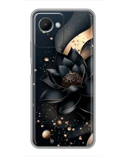 Чехол для Realme C30s с картинкой «Черный лотос» Чехол для Realme C30s с картинкой «Черный лотос»