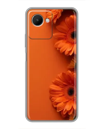 Чехол для Realme C30s с картинкой «Оранжевые герберы» Чехол для Realme C30s с картинкой «Оранжевые герберы»