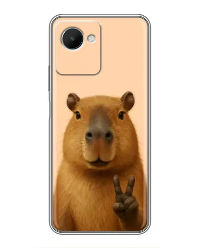 Чохол для Realme C30s з картинкою «Капібара вікторія» Чохол для Realme C30s з картинкою «Капібара вікторія»