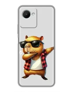 Чохол для Realme C30s з картинкою «Капібара репер даб» Чохол для Realme C30s з картинкою «Капібара репер даб»