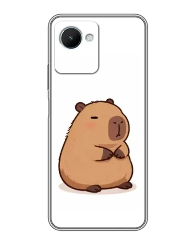 Чохол для Realme C30s з картинкою «Товстенька капібара» Чохол для Realme C30s з картинкою «Товстенька капібара»
