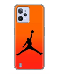 Чехол для Realme C31 с картинкой «Jordan Sunset»