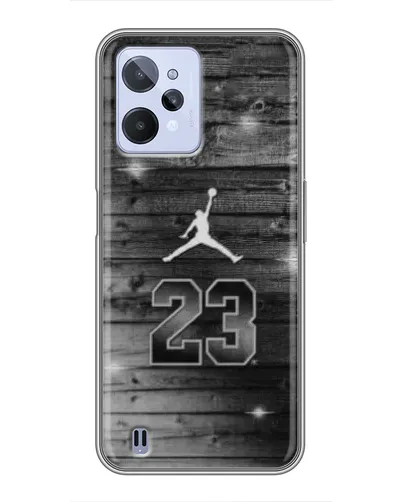 Чехол для Realme C31 с картинкой «Jordan Carbon 23»