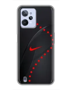 Чехол для Realme C31 с картинкой «Абстрактный дизайн Nike» Чехол для Realme C31 с картинкой «Абстрактный дизайн Nike»