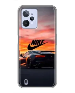 Чехол для Realme C31 с картинкой «Nike и суперкар» Чехол для Realme C31 с картинкой «Nike и суперкар»