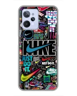 Чехол для Realme C31 с картинкой «Яркий коллаж Nike» Чехол для Realme C31 с картинкой «Яркий коллаж Nike»