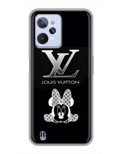 Чехол для Realme C31 с картинкой «LV и Минни Маус»
