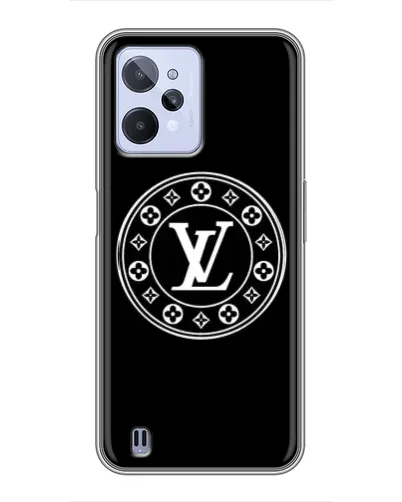 Чехол для Realme C31 с картинкой «LV — печать стиля»