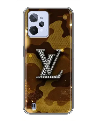 Чехол для Realme C31 с картинкой «Камуфляжный Louis Vuitton»