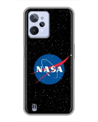 Чехол для Realme C31 с картинкой «NASA — звездное небо»