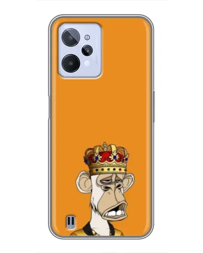 Чехол для Realme C31 с картинкой «Золотая обезьяна Bored Ape»