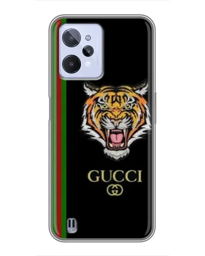 Чехол для Realme C31 с картинкой «Тигр Gucci»