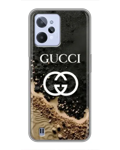 Чехол для Realme C31 с картинкой «Gucci — песчаные дюны»