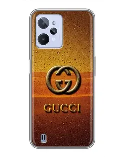 Чехол для Realme C31 с картинкой «Gucci — солнечный градиент»