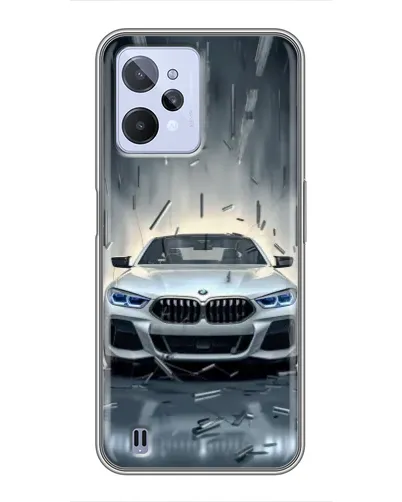 Чехол для Realme C31 с картинкой «BMW в свете фар» Чехол для Realme C31 с картинкой «BMW в свете фар»
