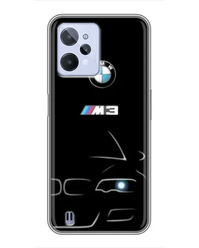 Чехол для Realme C31 с картинкой «Минималистичный принт BMW M3» Чехол для Realme C31 с картинкой «Минималистичный принт BMW M3»