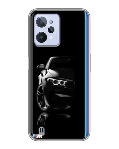 Чехол для Realme C31 с картинкой «Силуэт BMW в темноте» Чехол для Realme C31 с картинкой «Силуэт BMW в темноте»