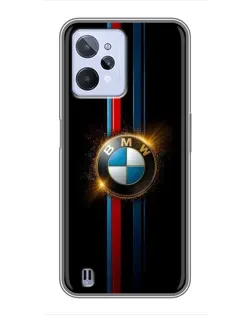 Чохол для Realme C31 з картинкою «BMW M-Power неон»
