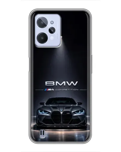 Чехол для Realme C31 с картинкой «BMW сквозь ночной город» Чехол для Realme C31 с картинкой «BMW сквозь ночной город»
