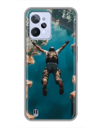 Чехол для Realme C31 с картинкой «PUBG — свободное падение» Чехол для Realme C31 с картинкой «PUBG — свободное падение»