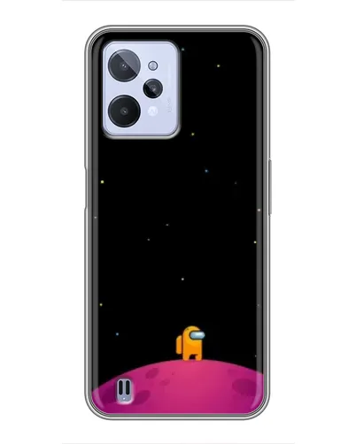 Чехол для Realme C31 с картинкой «Одинокий герой на планете» Чехол для Realme C31 с картинкой «Одинокий герой на планете»