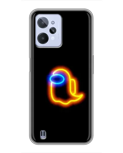 Чехол для Realme C31 с картинкой «Among Us неоновое сияние» Чехол для Realme C31 с картинкой «Among Us неоновое сияние»
