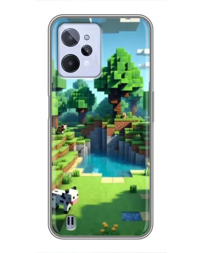 Чехол для Realme C31 с картинкой «Minecraft летний день» Чехол для Realme C31 с картинкой «Minecraft летний день»