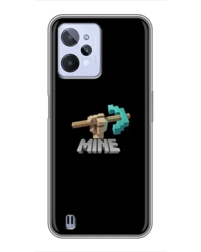Чехол для Realme C31 с картинкой «Алмазная кирка» Чехол для Realme C31 с картинкой «Алмазная кирка»